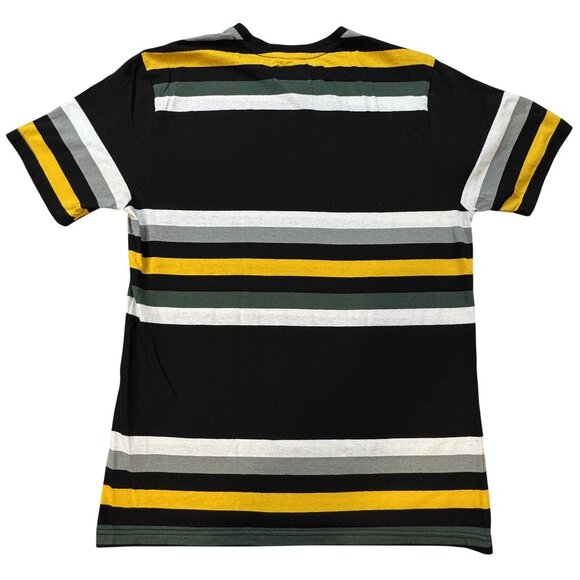 Primitive Skateboarding Striped Short-Sleeve T-Shirt Multicolor Top Mens Medium - Picture 2 of 9